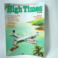 Vintage High Times Magazine Vol 2 1974 Harvest Collectors Issue