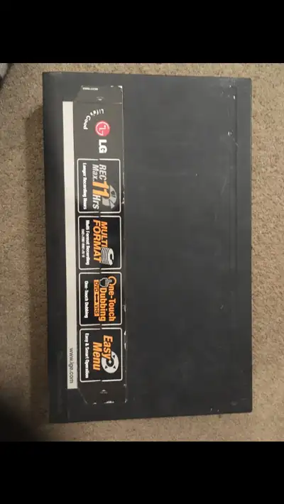 LG 6HD HiFi Stereo DVD VCR RECORDER COMBO RC288 Vintage Collectable Multisystem Remote Included :)