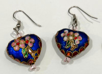 Earrings - costume jewelry, pre-owned, light and beautiful.
