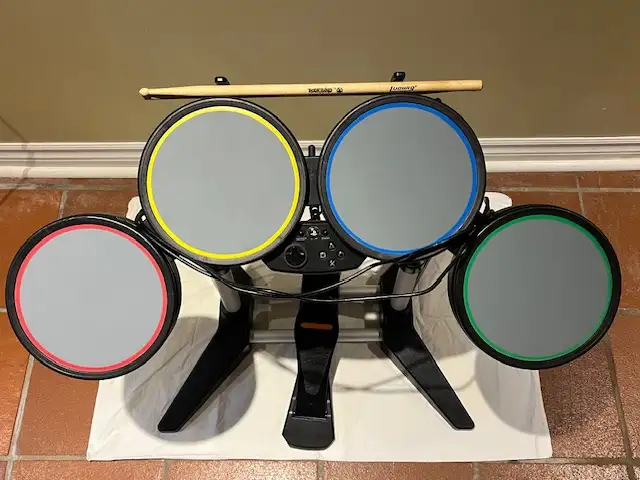 Rock Band Harmonix Wired Drum Set Bundle in Sony Playstation 3 in City of Toronto - Image 3