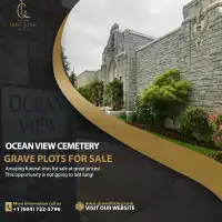 Oceanview cemetery grave plots available - Full Listings!