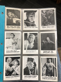 Spook Stories Universal Monsters Card Set 1961 Leaf Complete