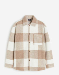 Men's Relaxed Fit Overshirt -(Brand: H&M)