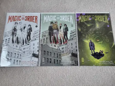 Magic Order #1 - All 3 books for $40 - Netflix series