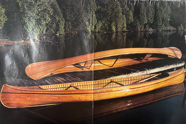 1905 Cedarstrip Alongside Bear Mountain Canoe Magazine Article in Arts & Collectibles in North Bay