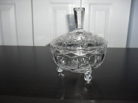 Crystal Candy Dish with Cover