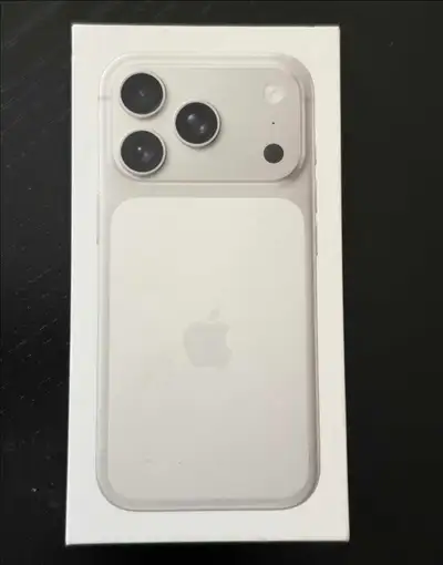 iPhone 17 Pro 256 Sealed Unlocked Best Buy with Reciept, View more
