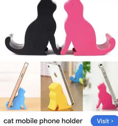 Cat Phone Holder $7 One Piece, View more