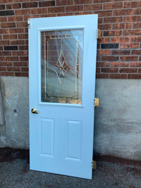 Fiber glass entry door (79" x 33.5")