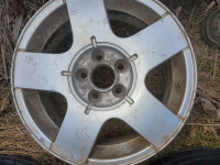Set of 4 , 15 inch aluminum wheels 