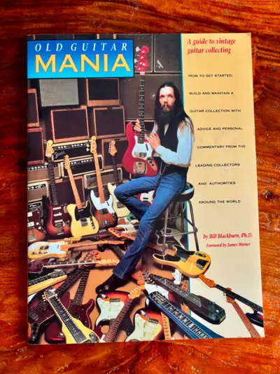 "Old Guitar Mania" by Bill Blackburn Book, View more