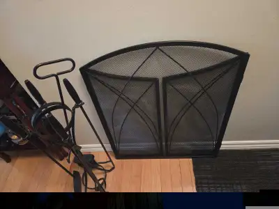 Fireplace Screen & Tool Set, View more