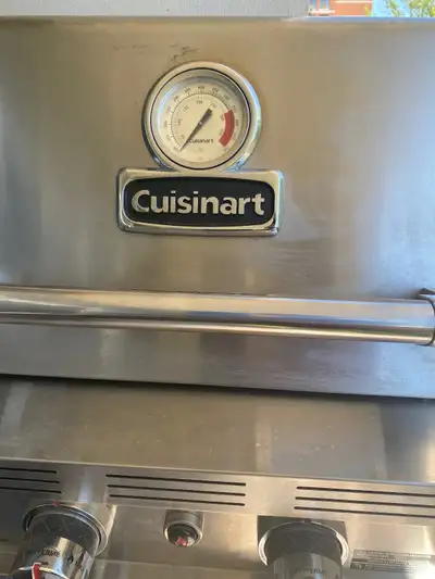 Cuisinart stainless steel bbq grill used for less than one year , in excellent condition. Pick up on...