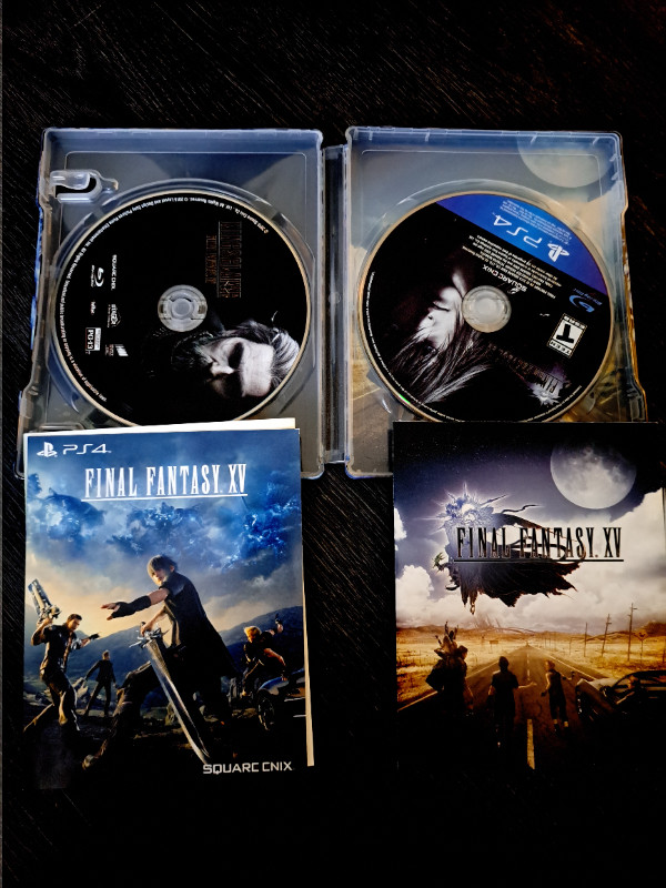 Final Fantasy XV Deluxe Edition with Kingsglaive for PS4 in Sony Playstation 4 in Edmonton - Image 3