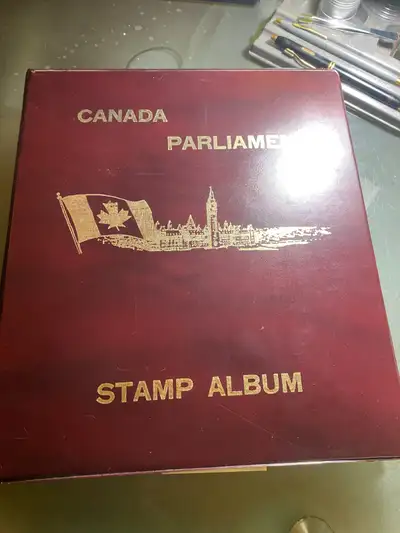 Stamp Album/Binder Canada Parliament, View more