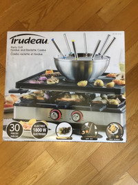 Fondue Raclette and Party Grill
