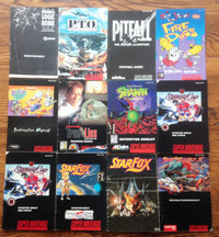 SNES MANUALS~INSERTS~REG CARDS~ ONLY~ *NO GAMES*!!