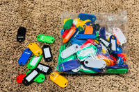 Plastic Key Tags with Labels