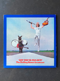 THE ROLLING STONES: Get Yer Ya-Ya's Out! LP (1970)