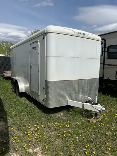 16 foot Royal Cargo trailer 2017, hardly used.