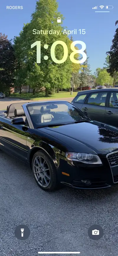 2007 audi a4 convertible 3.2 full loaded. Original paint no rust New roof motor 220 k runs good no r...