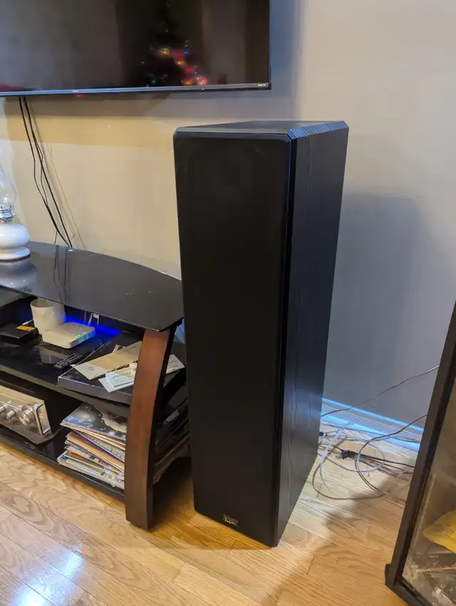 USED ACOUSTIC PROFILE 88.7 FLOOR SPEAKERS GOOD WORKING in Speakers in Markham / York Region - Image 9