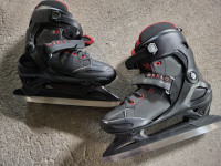 Ice Skates - Oxelo black - size 41