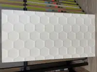 Textured Hex wall tile 18" x 36"