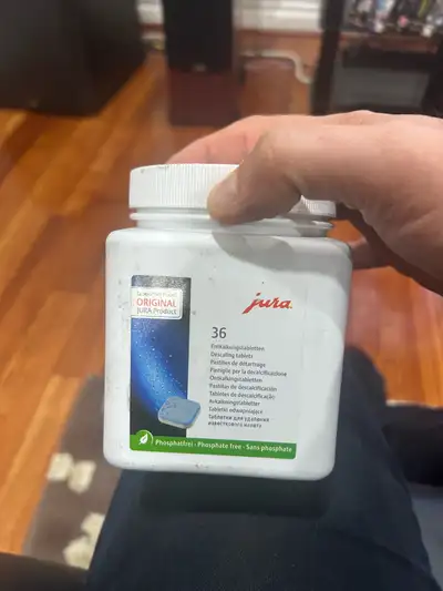 Jura coffee machine descaling tablets , View more