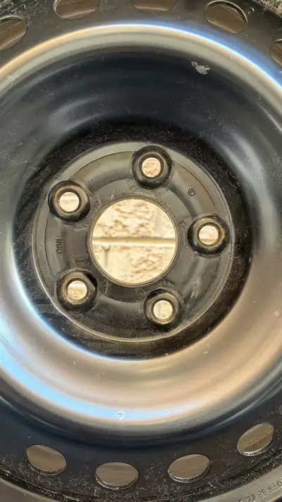 Michelin snow tires on rims Studless 225/50R17 Originally used on a Honda Accord Used for one season