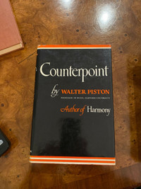 Counterpoint by Walter Piston