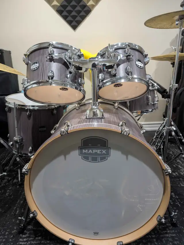 MAPEX - Mars Series 5-Piece Shell Pack Smokewood in Drums & Percussion in City of Toronto - Image 3