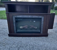 TV Fireplace Stand  $80 obo