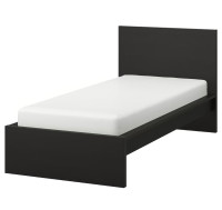 Ikea MALM twin bed - complete with slats