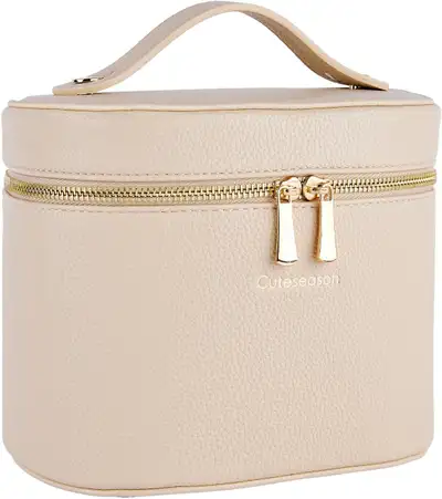 Makeup & Toiletry Bag with Removable Zipper Pocket, Portable Cos, View more