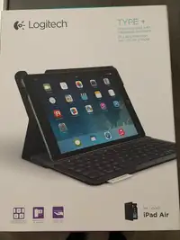 Logitech 920-006909 Type + Keyboard and Folio Case for iPad Air
