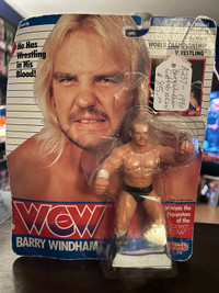 WCW Barry Windham 1990 Galoob Wrestling RARE Booth 276