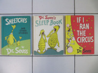 Dr. Seuss's: Sleep Book; The Sneetches; If I RanTheCircus 50-60s