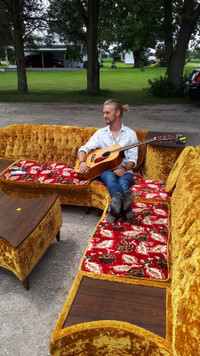 Vintage 3 piece sectional