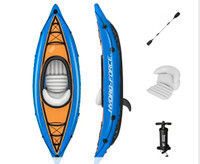Hydro-Force Cove Champion Inflatable Kayak Set One Person 