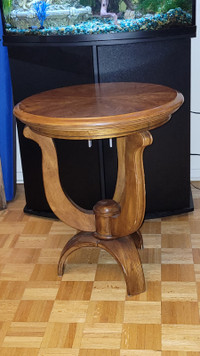 Beautiful old table with spinning top!!!