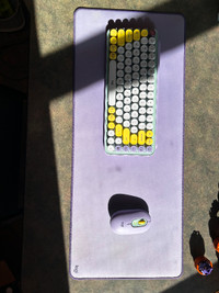 Logitech POP Keyboard, Desk Mat, and Mouse