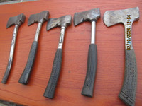 Various small hatchets
