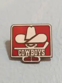 WHA Calgary Cowboys lapel pin