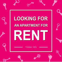 Looking for an apartment to rent 