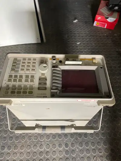 Spectrum analyzer hewlett packard 8591a, View more