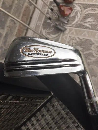 Vintage Moe Norman Registered Golf Clubs, View more