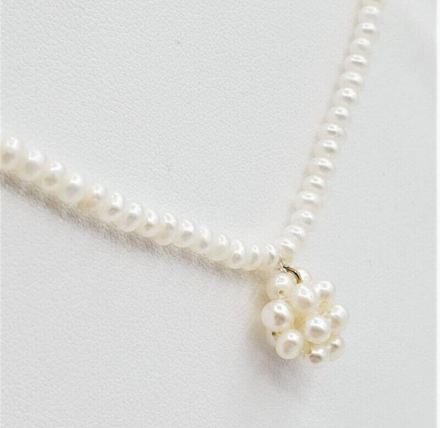 Art4u2enjoy (J) Button Pearl Necklace 190 Pearls w/a 700.00$ in Jewellery & Watches in Pembroke - Image 3