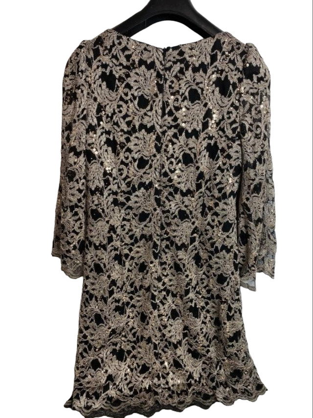 Eliza J Dress Womens Embroidered Floral Dress, Black Size 12 in Women's - Dresses & Skirts in City of Toronto - Image 2
