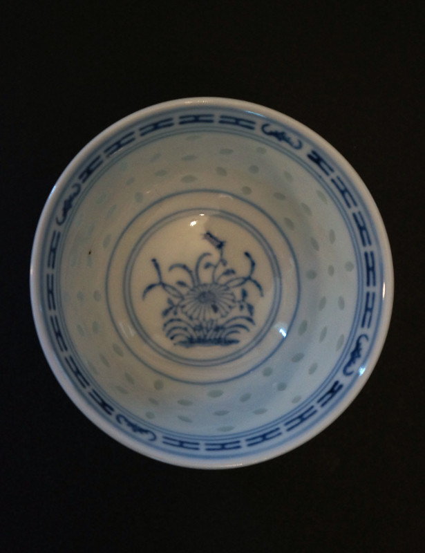 Small Vintage 'Rice Eyes' Bowl - China in Kitchen & Dining Wares in City of Toronto - Image 2